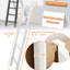 Escalera litera acero 50/60/72pulg con ganchos antiderrap