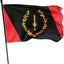 Bandera negra patrimonio USA 3x5ft doble cara