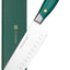 Cuchillo chef 7pulg acero inox alto carbono mango verde