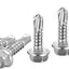 Tornillos auto perforantes acero inox 410 100 Uds