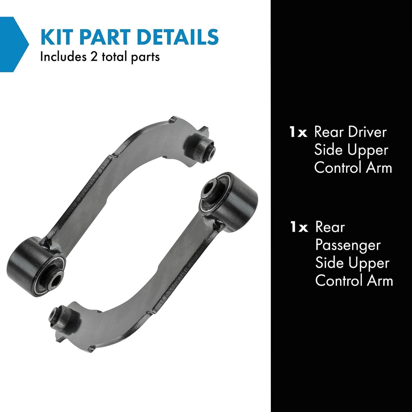 Set brazos control traseros comp Mitsubishi Outlander 03-06