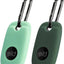Funda silicona Tile Pro 2022 tracker con mosquetón 2uds menta