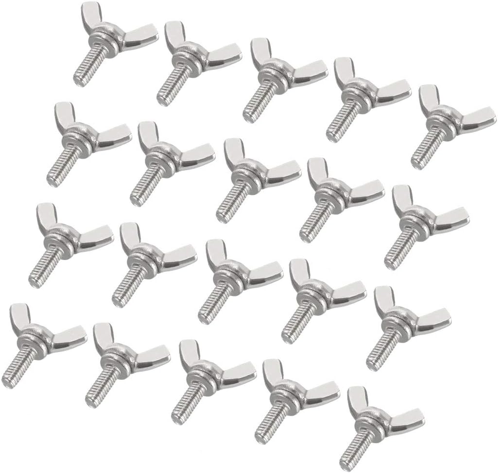 Tornillos M4x10mm acero carbono 20pcs