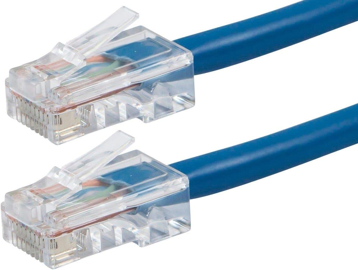 Cable Ethernet Cat6 24AWG UTP 7ft Naranja Azul