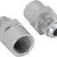 Set adaptadores 6AN comp GM TBI 47-0001 plateado