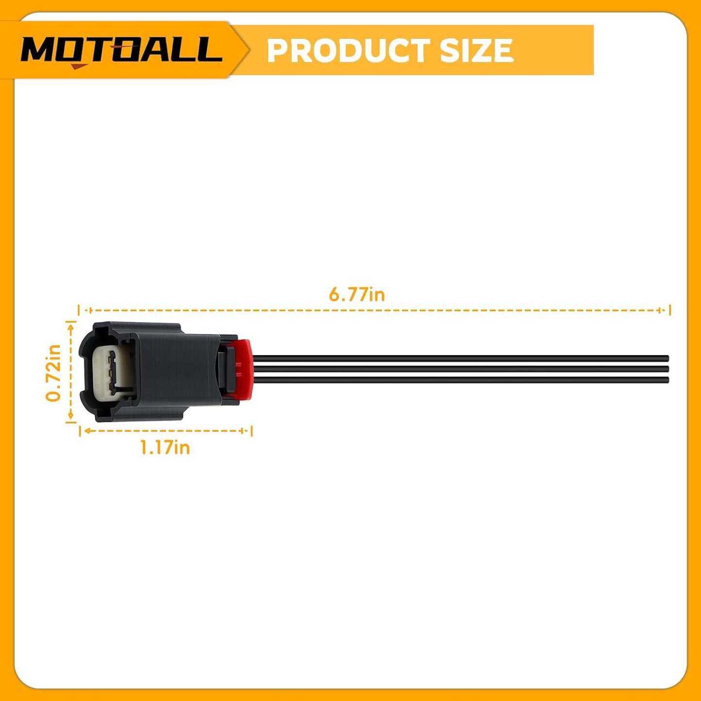 4 Pzas Conector Sensor Estacionamiento Buick Chevy GMC Ford