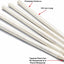 36 Varillas Esteatita 5x1/4" para Soldadura Alta Temperatura