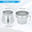 Reductor conducto 10 a 8" acero galvanizado HVAC