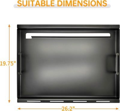 Plancha antiadherente para Chargriller 2121 26x19pulg