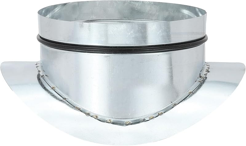 Conector sillín despegable 10" acero galvanizado 90 grados