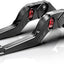 Palancas embrague freno motocicleta negras ajustables comp