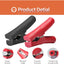 Clips batería 10AWG 5pies arnés terminal coche