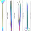 Kit 4en1 acero inox acuario 15pulg herramienta