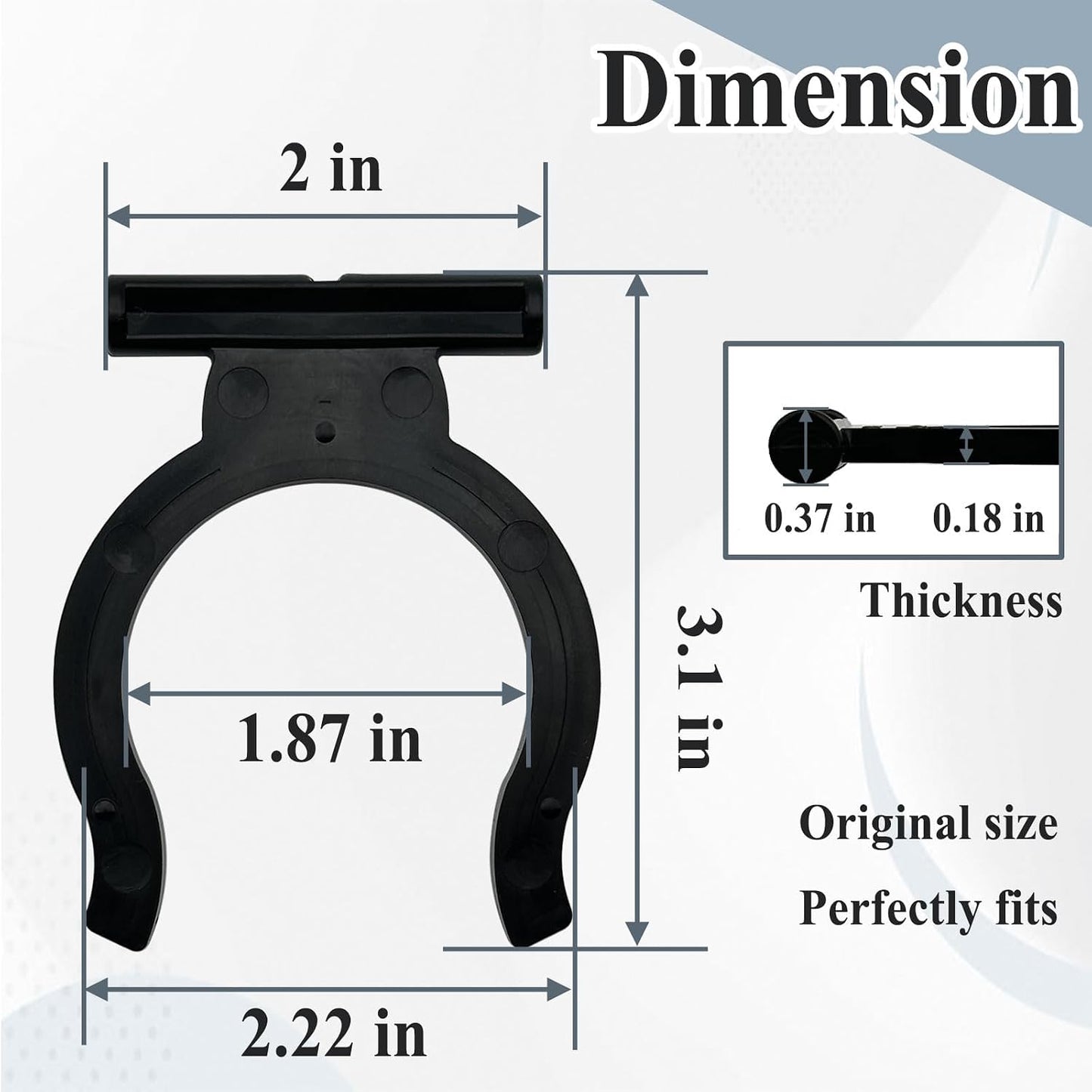 Retenedor cesta colador con clip C para bomba SP1591