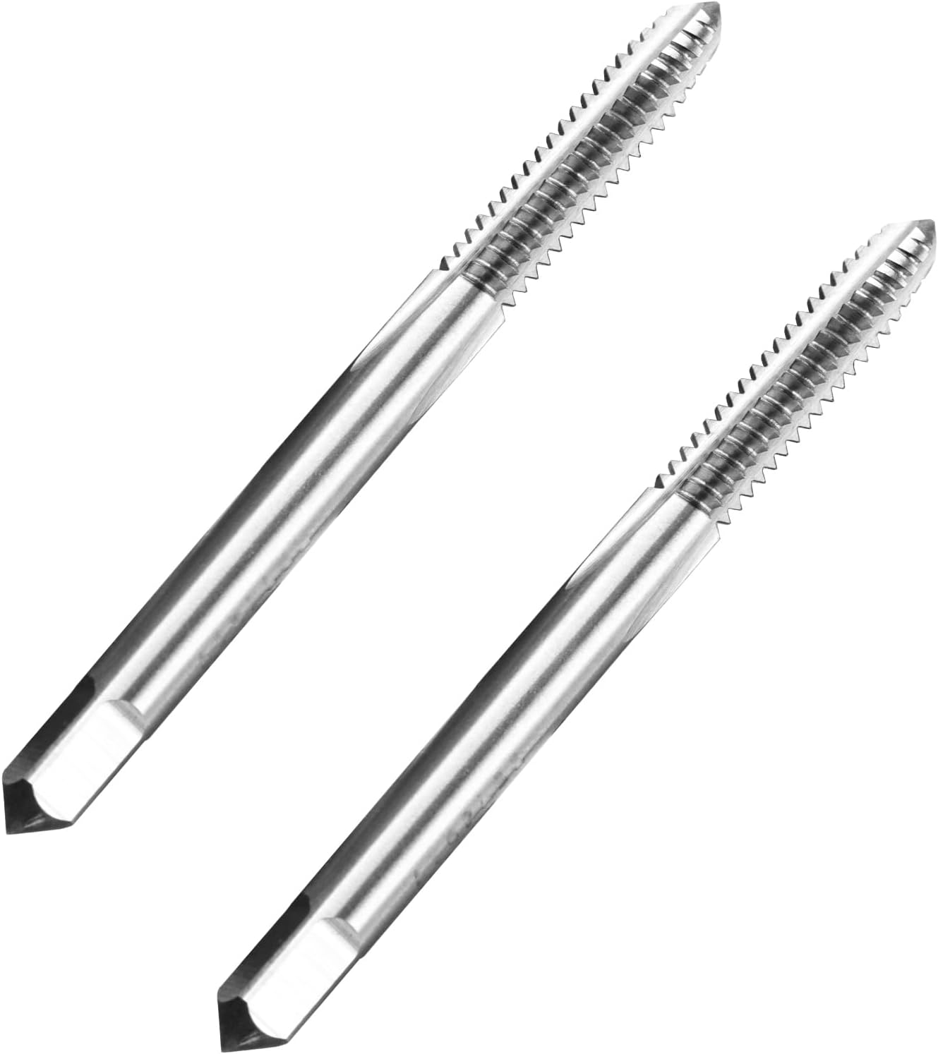 2 Pzas Rosca Macho UNC 10x24 M2 HSS Recto Estriado