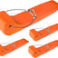 4 Patines Resistentes para Neumáticos 4000lb Naranja