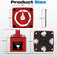 Interruptor corte energía 300A 12V-48V impermeable marina