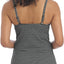 Top tankini escote profundo para mujer