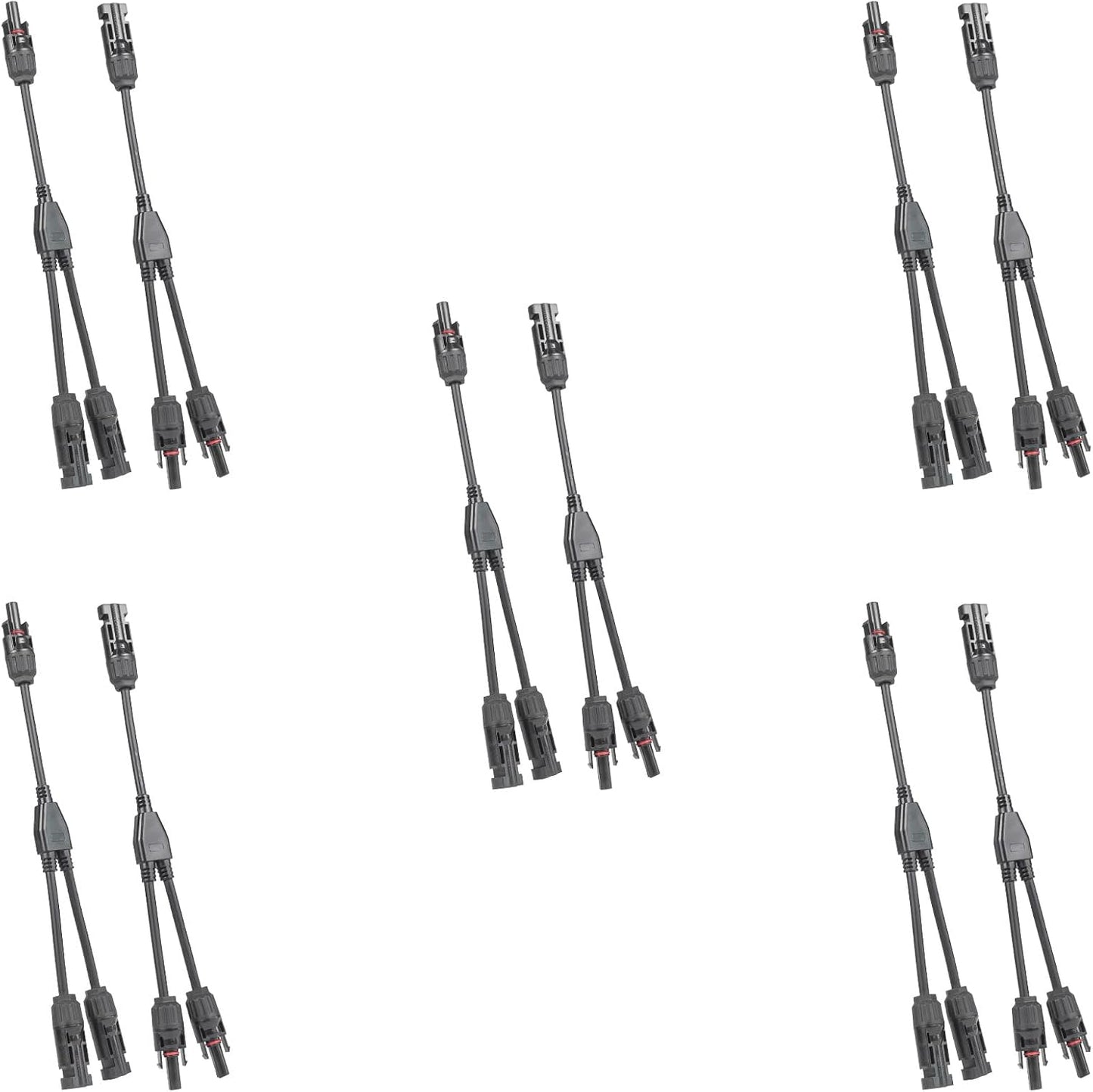 Conector panel solar 5 pares Y 2 a 1 30A 1000V IP67