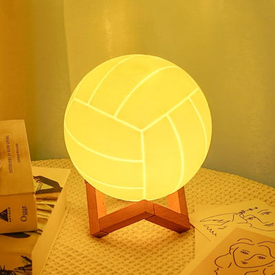 Luz nocturna voleibol para niños con control remoto