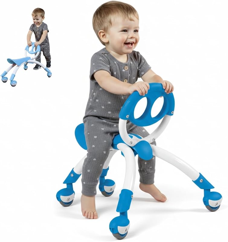 Juguete paseo para bebés y niños 9m-3a azul