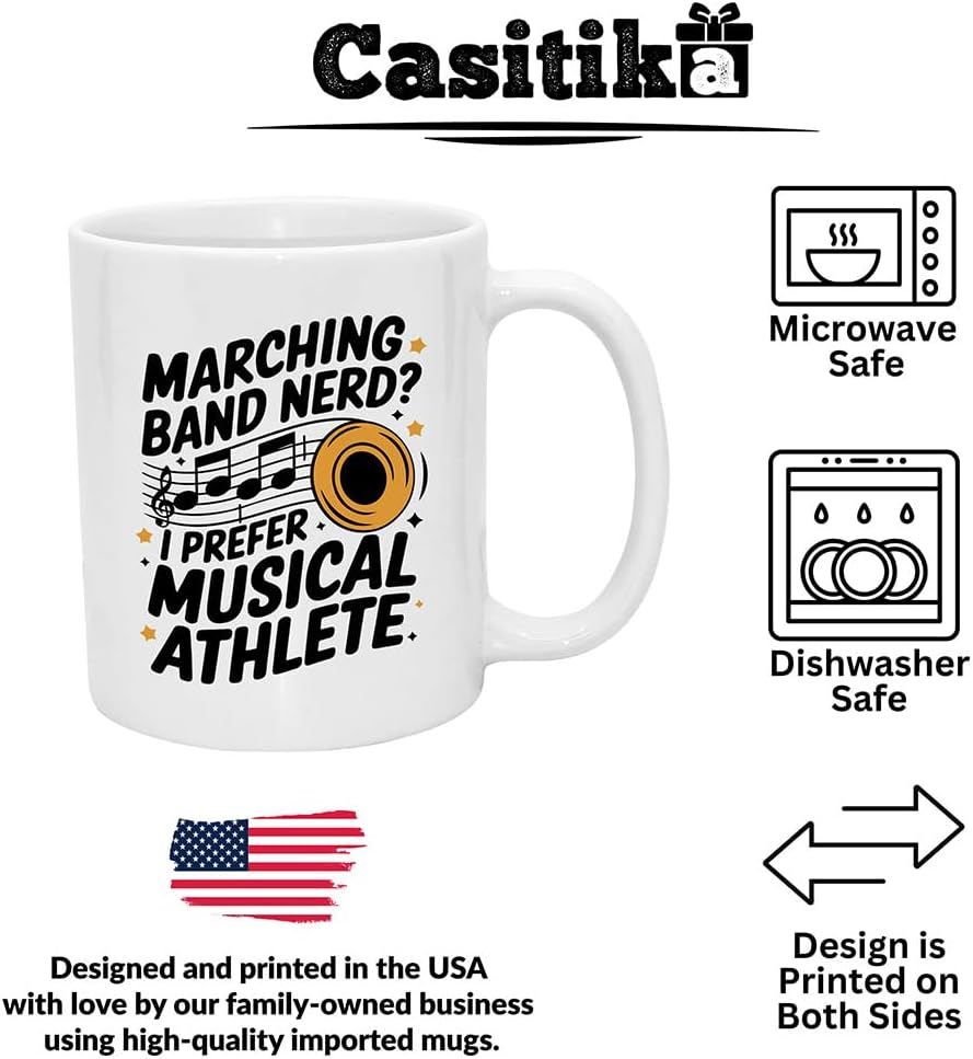 Taza 11oz regalo para directores de banda y músicos