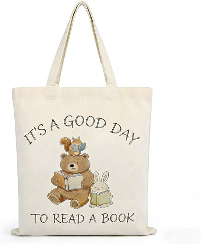 Bolsa regalo libros para mujeres lectores y bibliotecarios