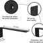 Soporte encimera 12pulg 3uds resistente 3/8pulg