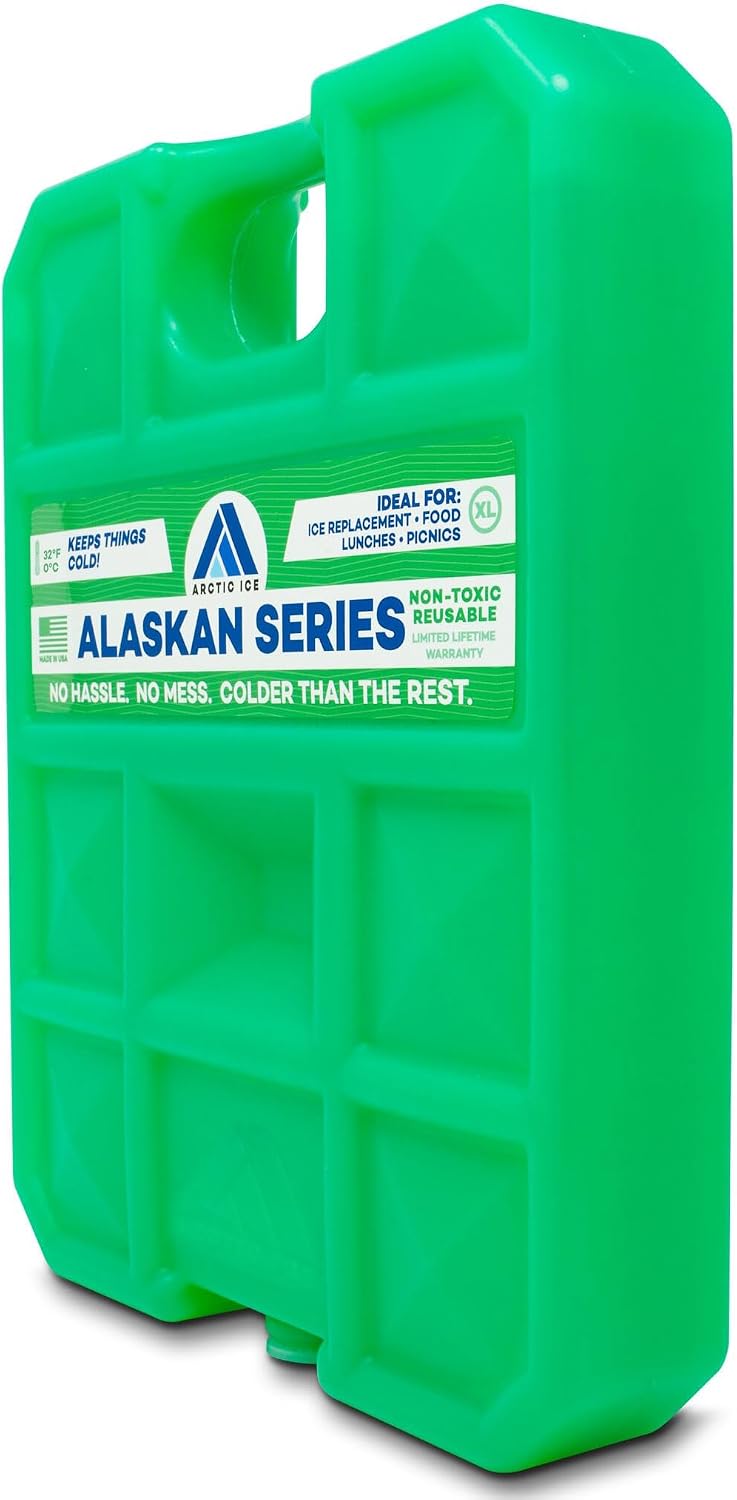 Bolsa hielo reutiliz. Alaskan mantiene alimentos frescos