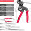 Kit 300 bridas acero inox 304 plateado 7.8-11.8"