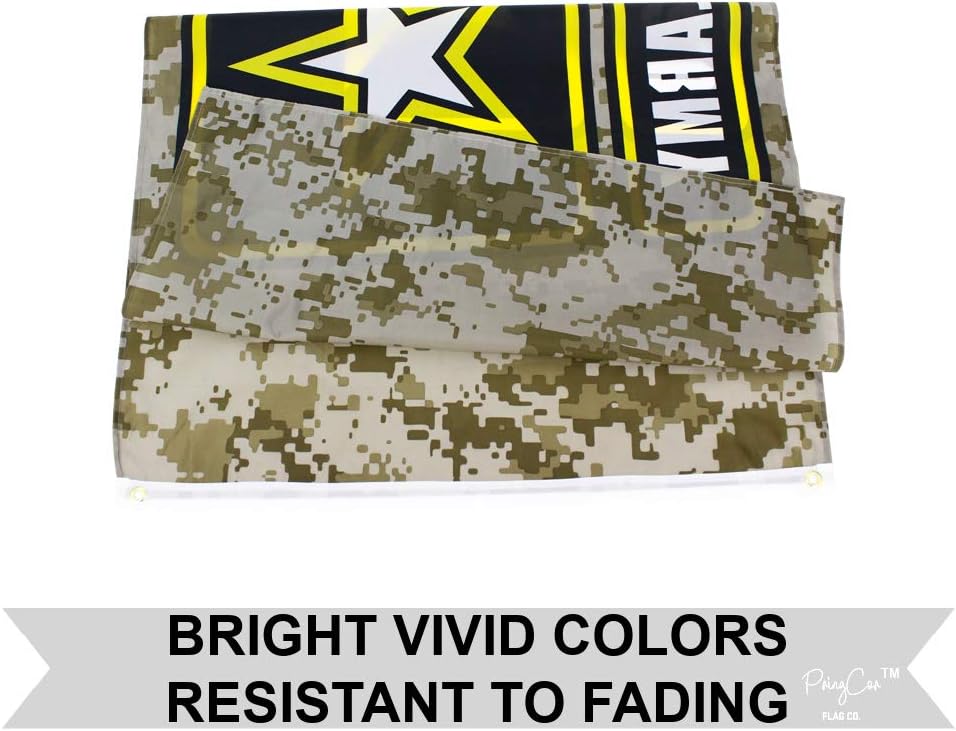 Bandera militar EE.UU. 3x5pulg camuflaje alta calidad