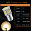 Bombilla LED 1156 BA15S para luz reversa y estacionamiento
