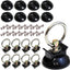Kit anclaje redondo L 8 pzas camiones motos ATV