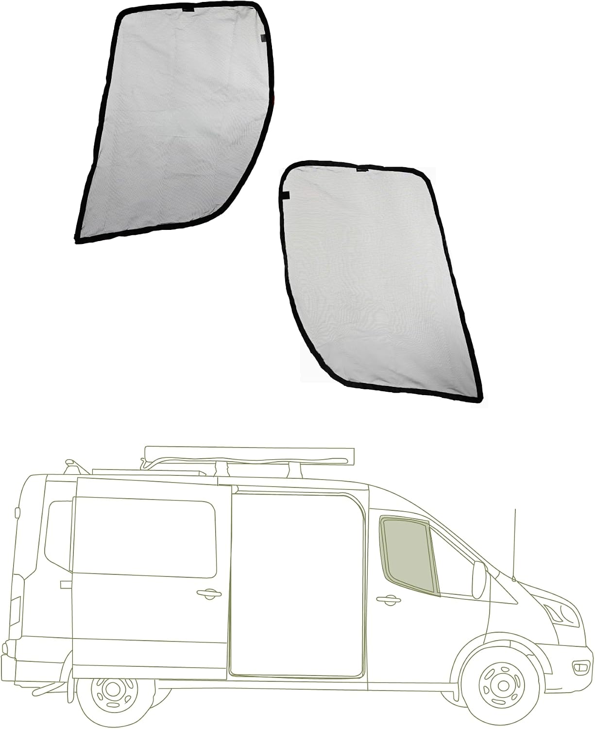 Rejillas antiinsectos para puerta Ford Transit