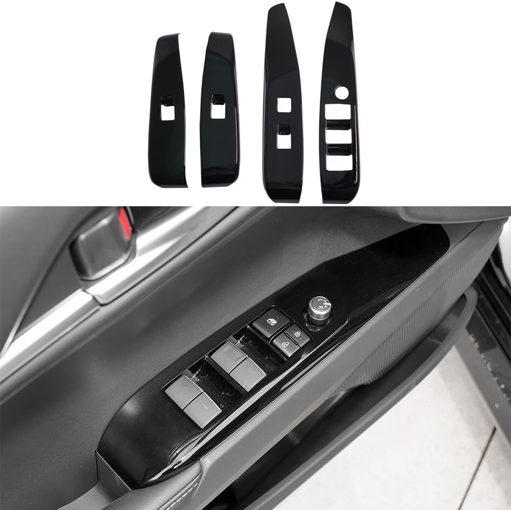 Accesorios interruptor puerta Camry 2018 negro