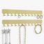 Organiz. joyas colgante para collar autoadhesivo dorado set