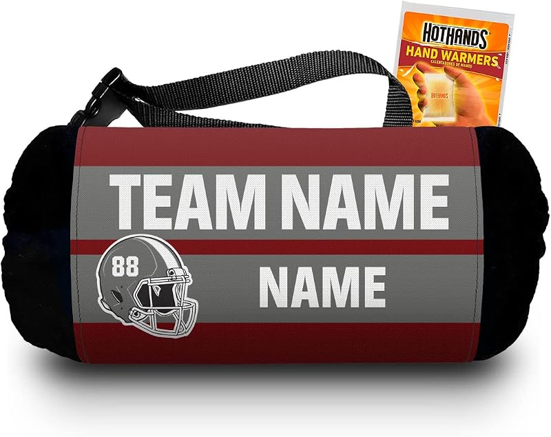 Calentador manos espalda jugadores personalizable
