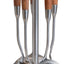 Set 5 Pzas Utensilios Acero Inox 18/8 Antiadherentes