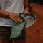 Plato camping acero inox color plateado