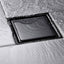 Rejilla drenaje ducha 6pulg acero inox negro mate