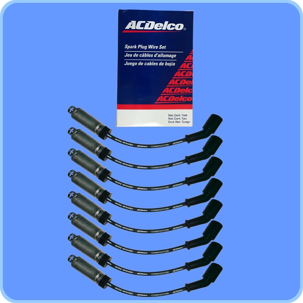 Set cables bujía OEM con escudos calor motores LS4 LS2 LS7