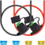 Portafusibles alambre 10 AWG 30A para auto