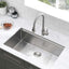 Fregadero cocina acero inox 25x19pulg con tabla cortar