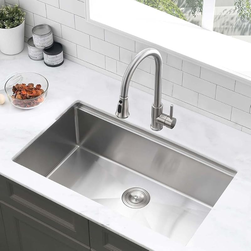 Fregadero cocina acero inox 25x19pulg con tabla cortar