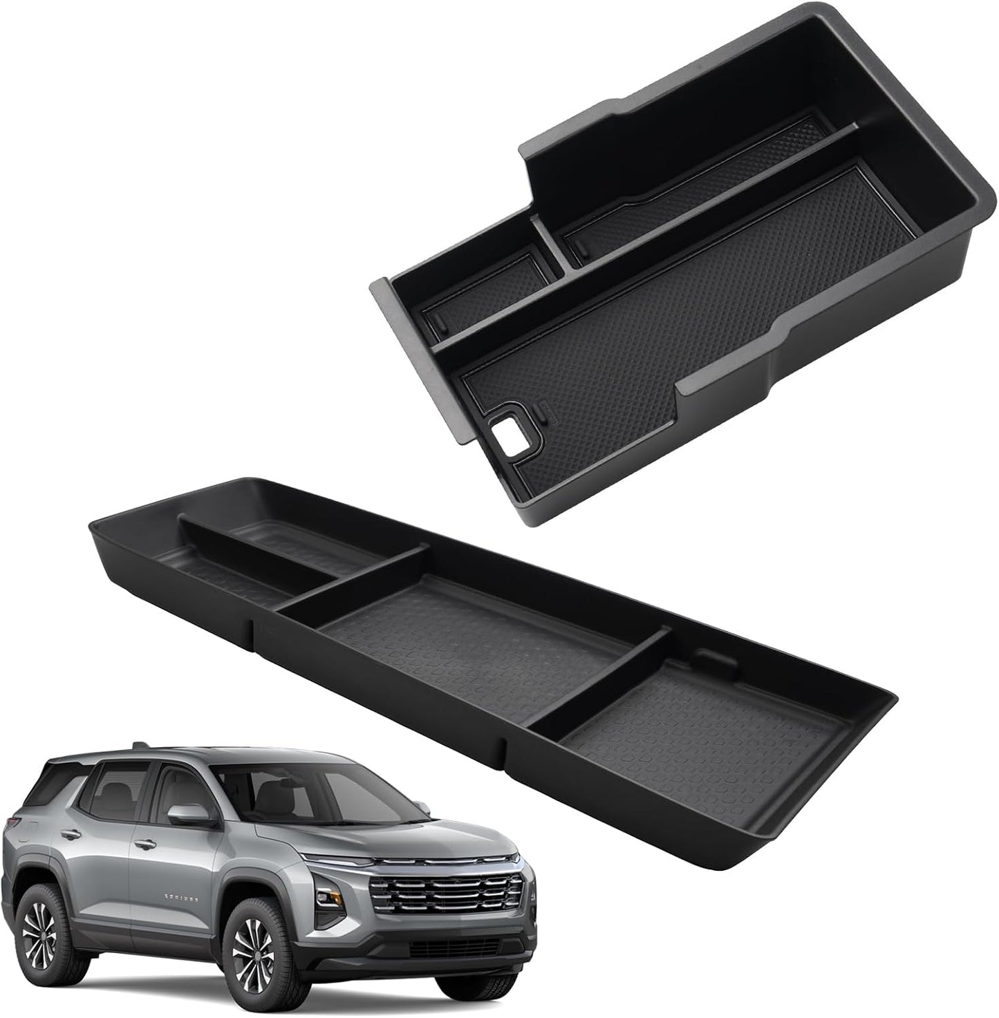 Organiz. consola Chevy Equinox 2025-2026 antiderrap