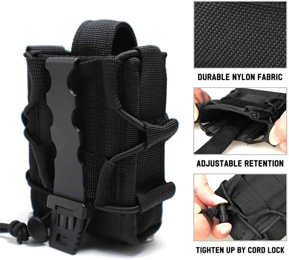 Funda para esposas molle abierta bolsa cinturón servicio