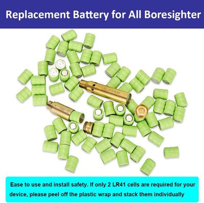 10 Baterías 3AG3 3LR41 4.5V para Cartuchos Láser