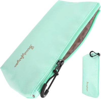 Bolsas para brochas maquillaje viaje organizadora Azul