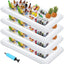 4 Barras Inflables Servidor Hielo 53x25" Bufé