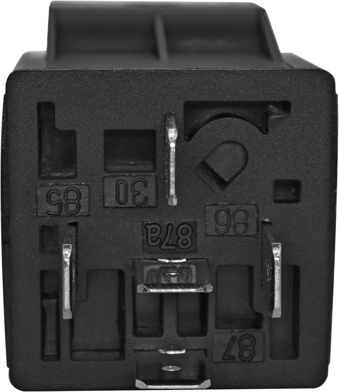 Relé automotriz 12V 30A 5 pines normalmente abierto pack 2